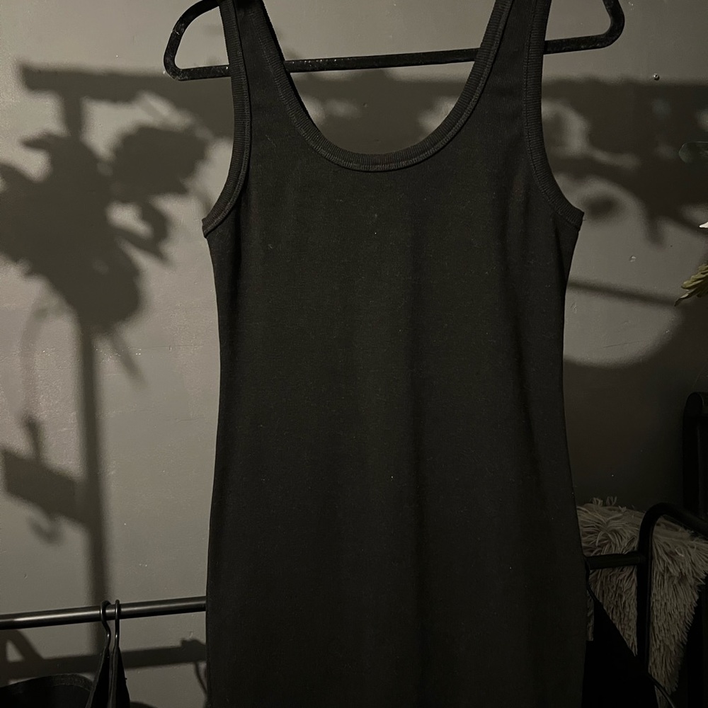 Fashion Nova | black tank dress